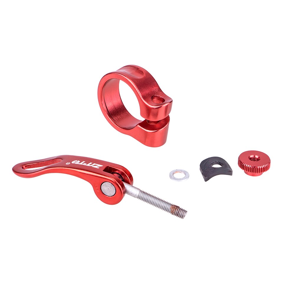 ZTTO-abrazadera para tija de sillín de bicicleta, 28,6/31,8/34,9mm, Clip para tubo de sillín de bicicleta de montaña y carretera, abrazadera para tubo de asiento de liberación rápida