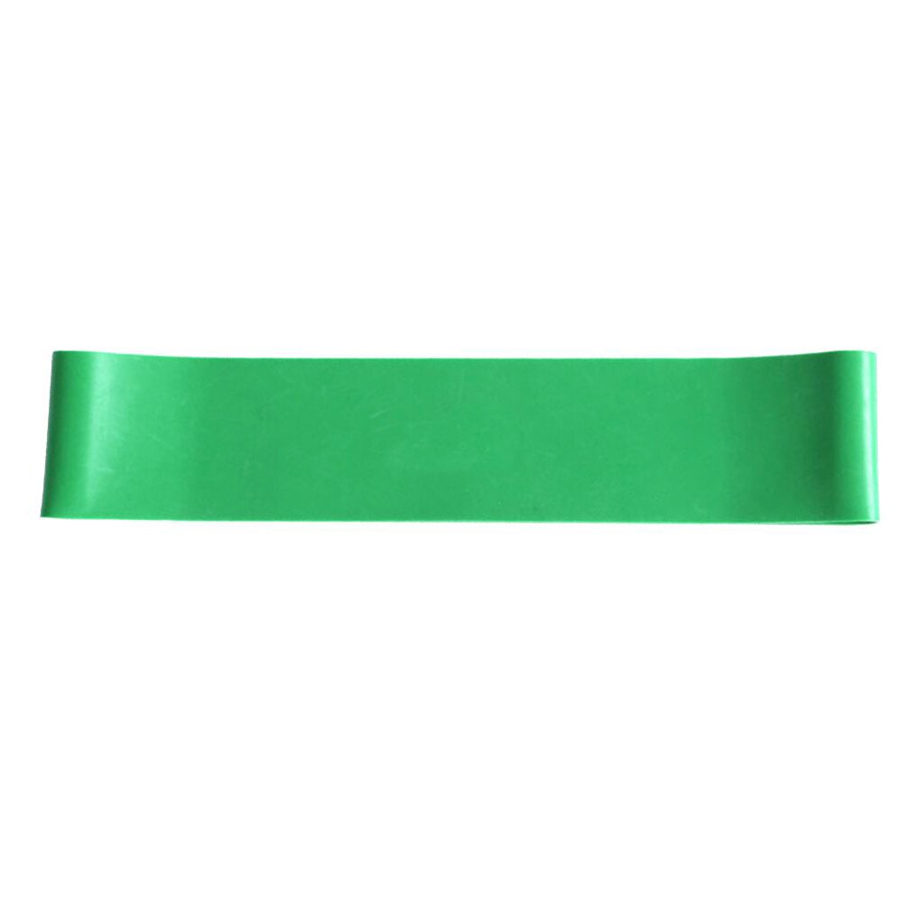 Yoga Weerstand Band Indoor Outdoor Fitness Krachttraining Latex Elastische Weerstand Band: green