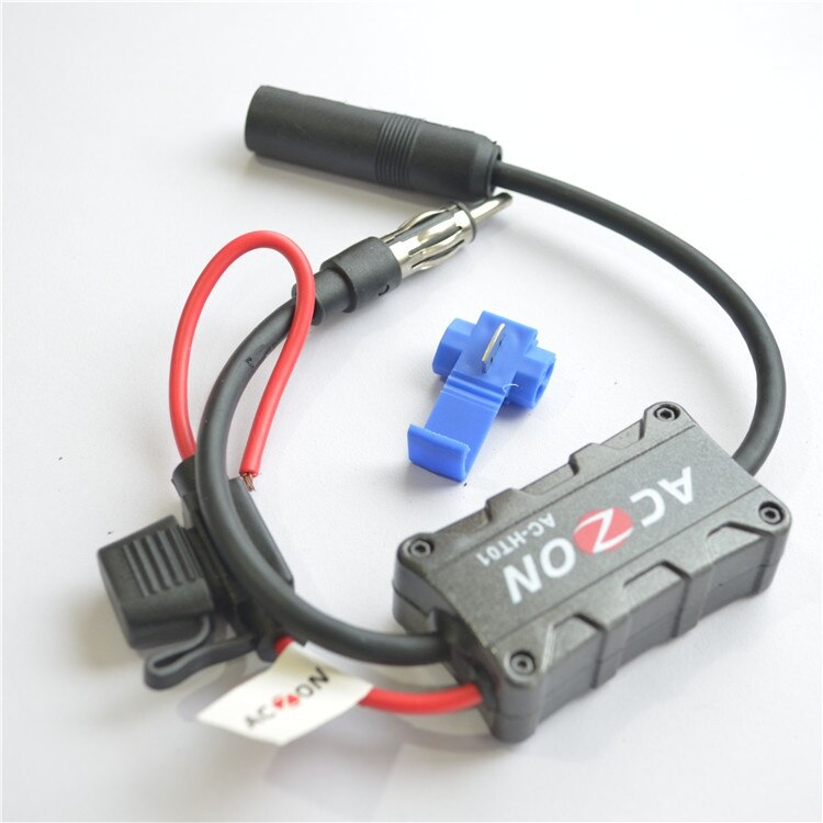 Universel bil bil fm radio stereoantenne signal forstærker booster