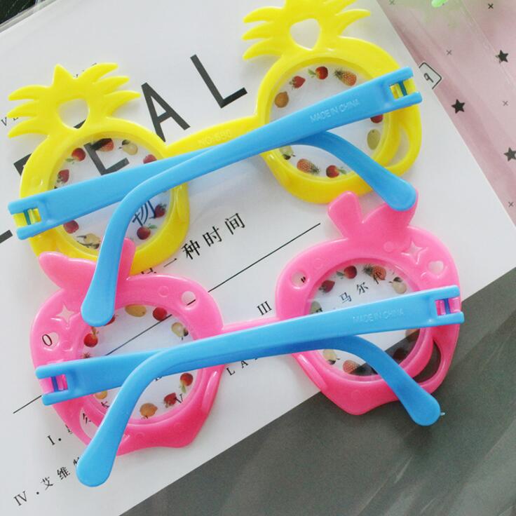 2Stck Neue Gläser DIY Spielzeug Gläser Rahmen Party Junge Mädchen Nette Karikatur Weihnachten Begünstigt Karneval Dekoration freundlicher Spielzeug Auge gläser DB