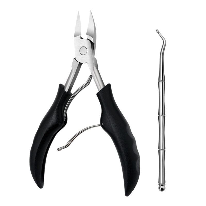 Podiatrist Toenail Clippers, Thick and Ingrown Toe Nail Clippers RXJC