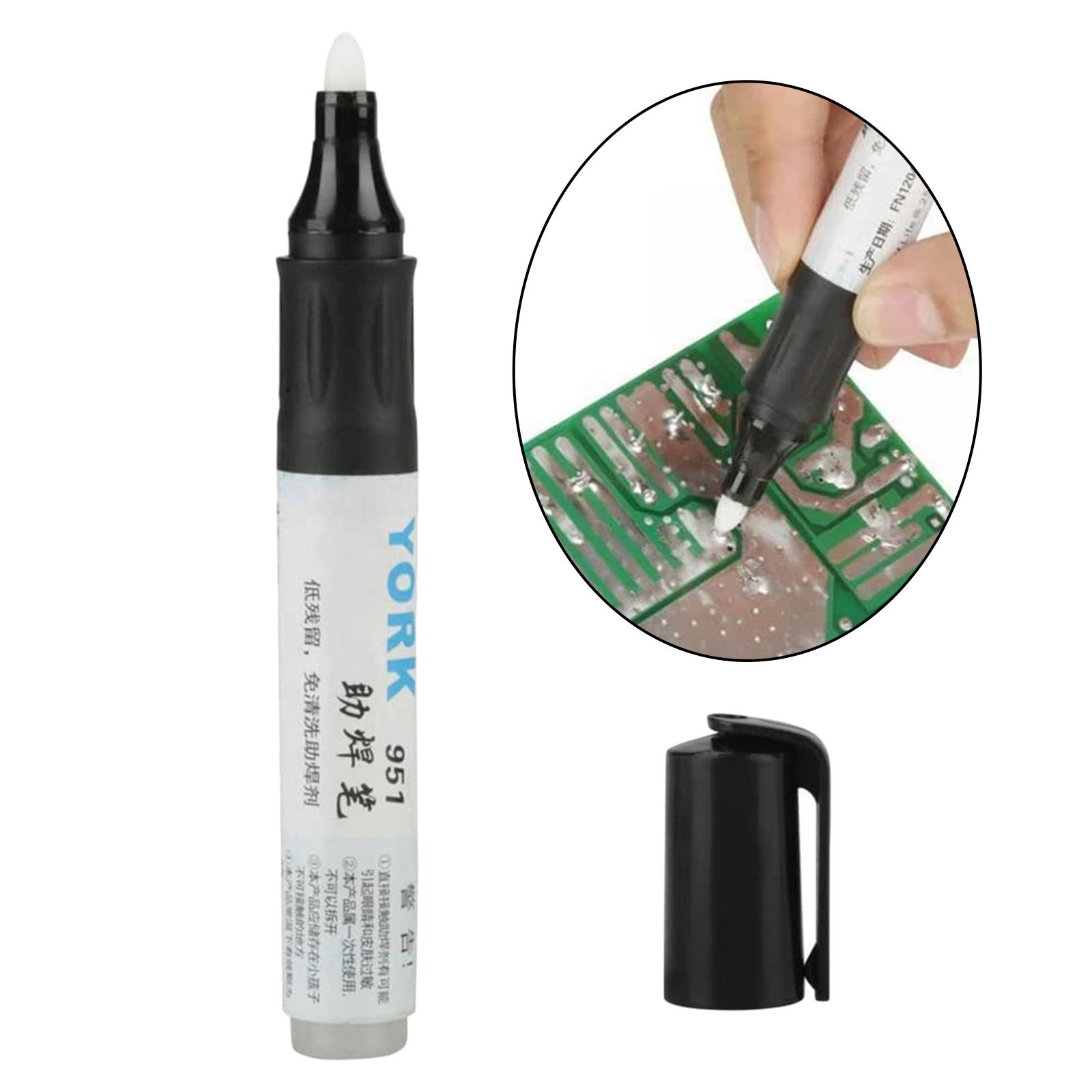 Solder Paste Pen for Component Rework Reflow No Clean Tabbing Wire Soldering