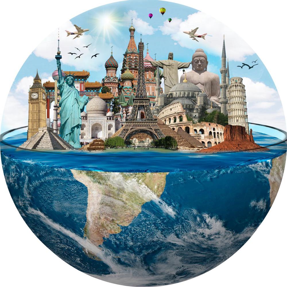 Puzzle rond pour adolescent et adulte, 1000 pièces, entraînement, Patience, Concentration, soulagement de la pression
