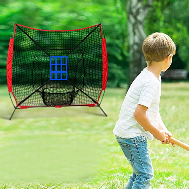 Filet d'entraînement de baseball et de softball, équipement portable pour frappe, lancer, frappe, battement