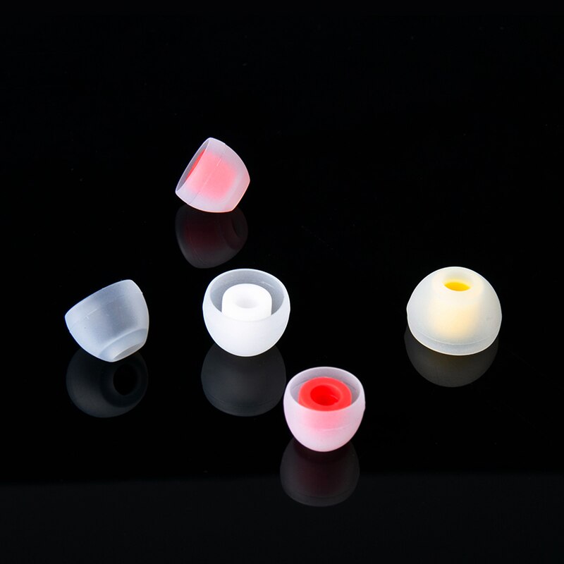 Wooeasy KBEAR 07 Silicone Earphone Eartips S M M- M+ L Size In Ear Earbuds Headset Headphones Accessories for KBEAR KS2 LARK IEM