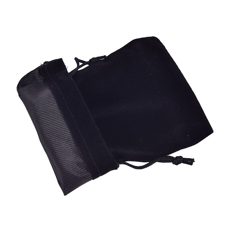 5pcs/lot Jewelry Bags Packaging Bag Black Drawstring Velvet Bags & Pouches 15cm X 9.5cm