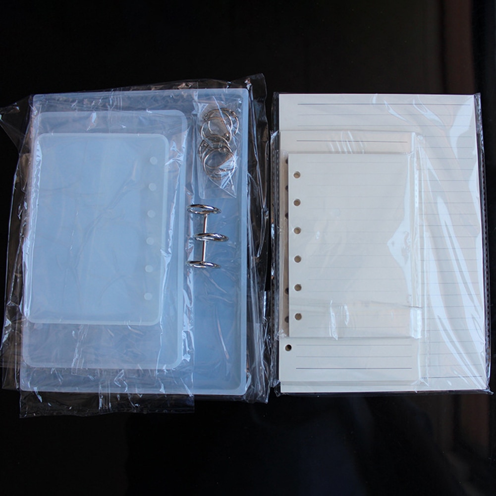 A7/A6/A5 Notebook Shape Silicone Mold Diy Hars Boek Mold Crystal Epoxy Silicome Mold Transparant Boek