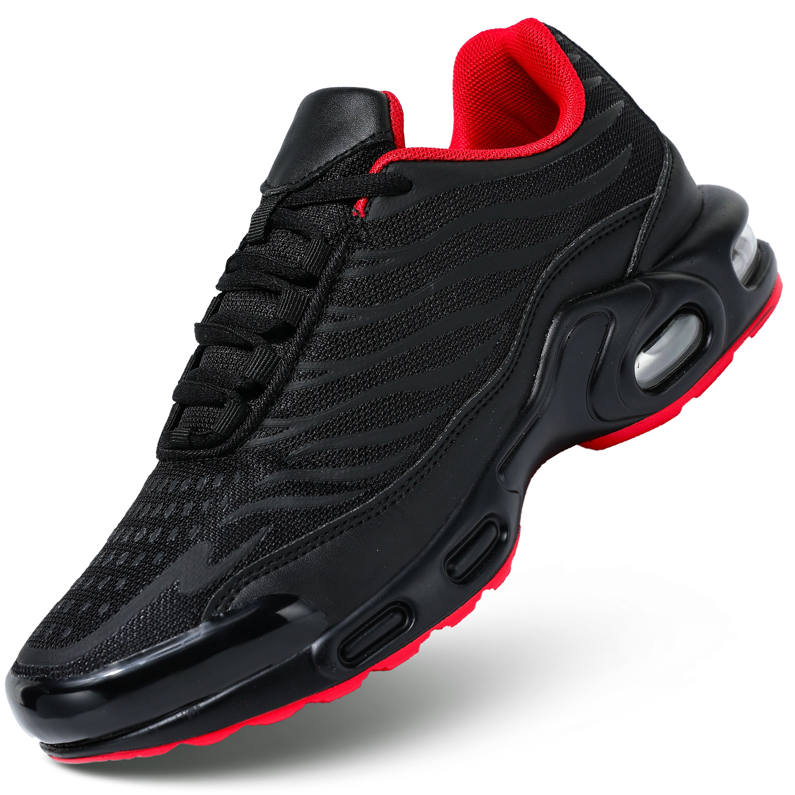 Herreløpesko air lave sko for menn basketball joggesko tennis sport fitness crosstrainere: Multi / 8.5