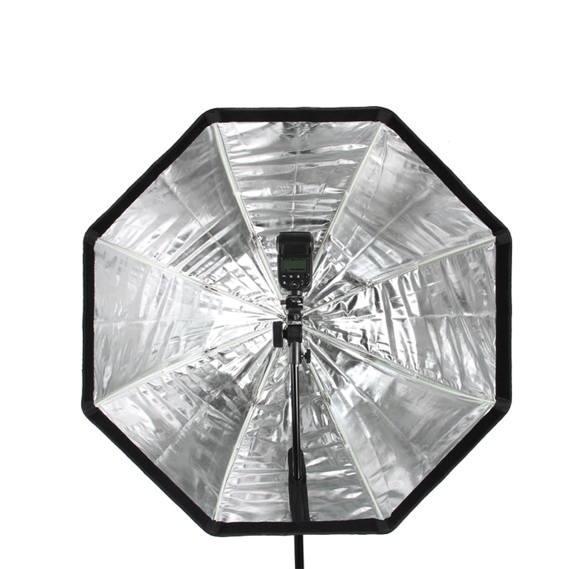 Godox 80 cm 31.5in Draagbare Octagon Softbox Paraplu Brolly Reflector voor Speedlight Flash Reflector voor Flash Speedlight