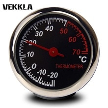 Mini Car Automobile Thermometer Hygrometer Instruments Decoration Ornament Car Thermometer Hygrometer Automobiles Accessories