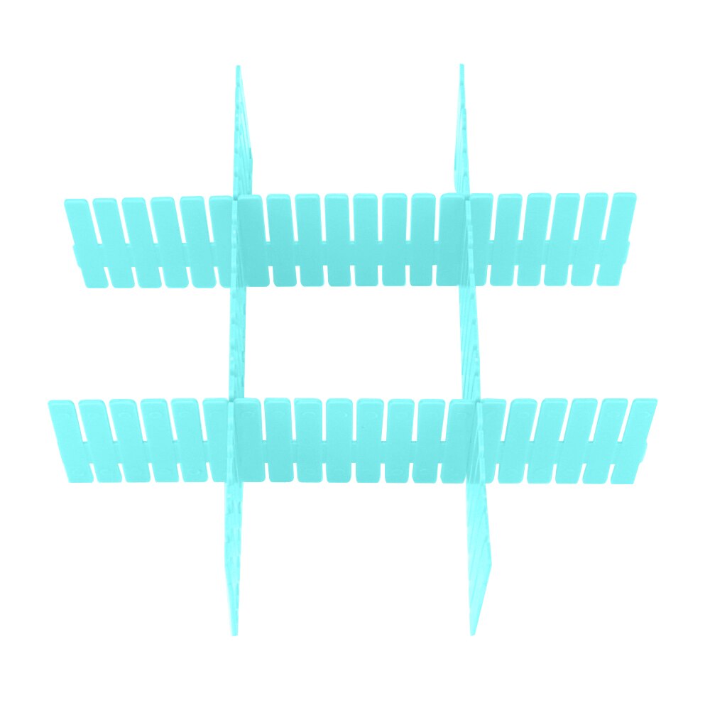 Bricolage grille tiroir séparateur diviseur tiroir armoire clins cloison 4 pièces/ensemble pour sous-vêtements chaussettes rangement organisateur réglable