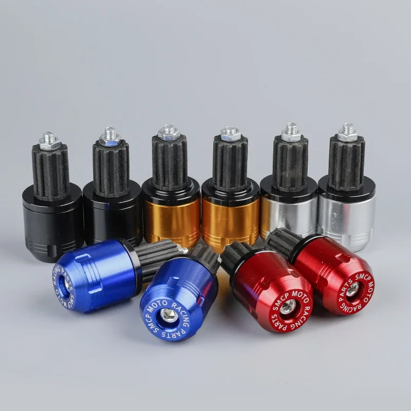 7/8" 22mm Universal Motorcycle Handle Bar End Handlebar Grips Ends Sliders Plug Slider Counterweight
