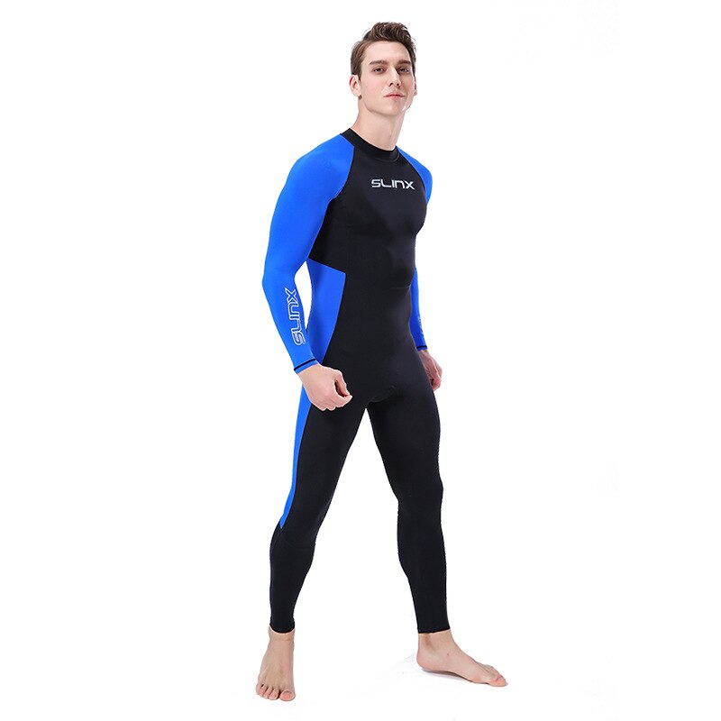 Traje de buceo de cuerpo completo para hombre, traje de baño de una pieza para surf, esnórquel, pesca submarina, previene el uso de medusas, talla grande