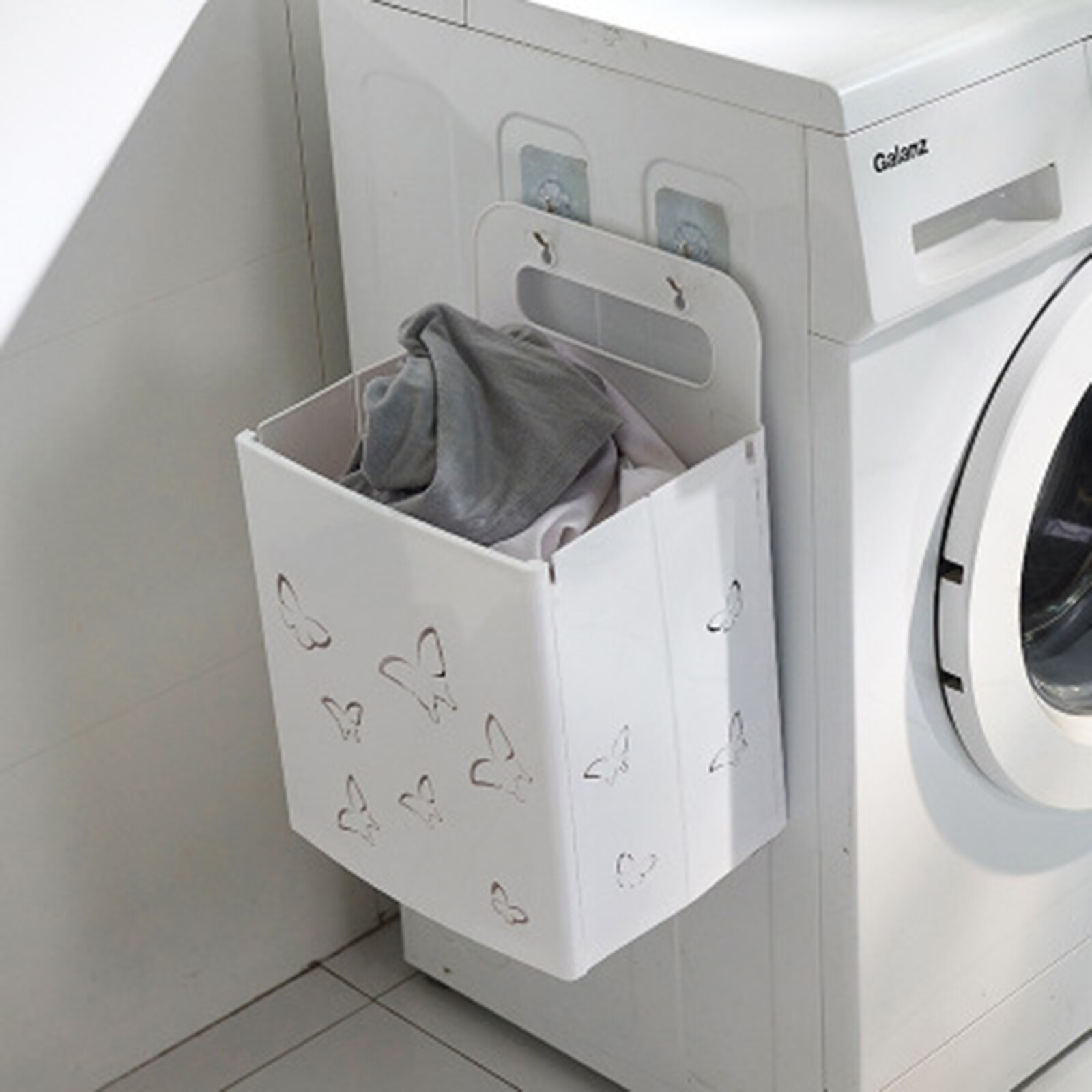 Opvouwbare Wasmand Inklapbare Plastic Wasmand Voor Laundry Room Wassen Bin Home Storage Organisatie