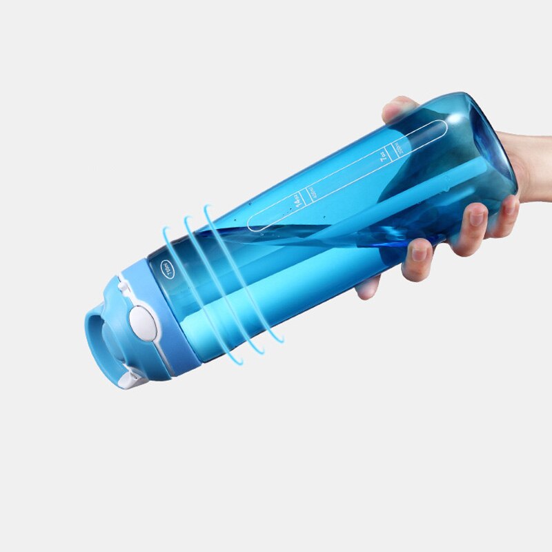 Bouteilles d'eau de Sports d'explosion secoueur de protéine voyage extérieur Portable en plastique Tritan étanche ma bouteille de boisson sans BPA