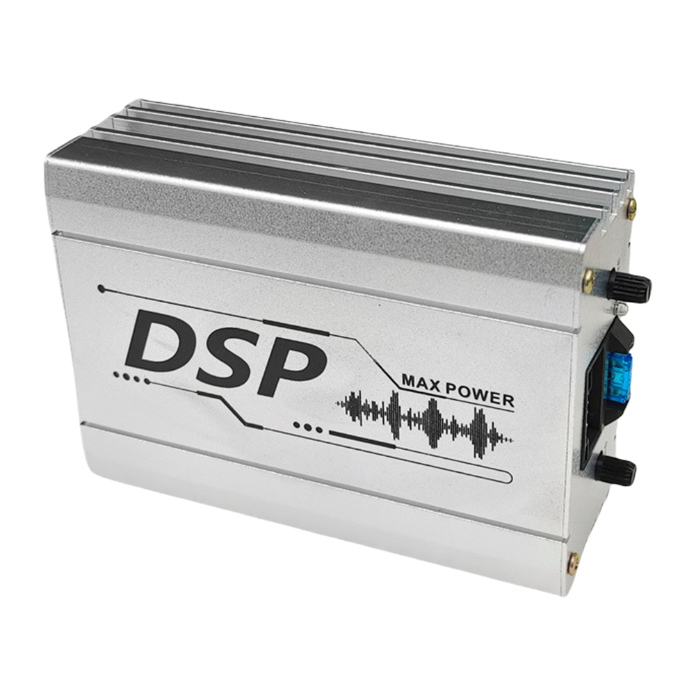 Bil dsp digital ljudprocessor 4 in 6 utgång billjud digital signalprocessor dsp bil equalizer för billjudförbättring