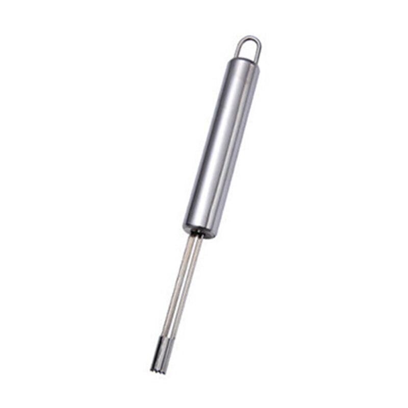 Poignée dénoyauteuse de Fruits Corer lame dentelée tranchante outil de suppression de noyau de poire Gadget D0LD