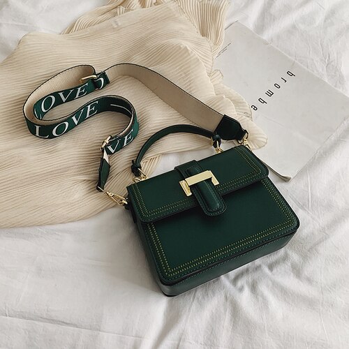 191228 Ivog Aankomst Dagelijks Dames Schouder Crossbody Handtas Zwart Wit Geometrische Mode Pu Hand Tassen Voor Vrouwen: Groen