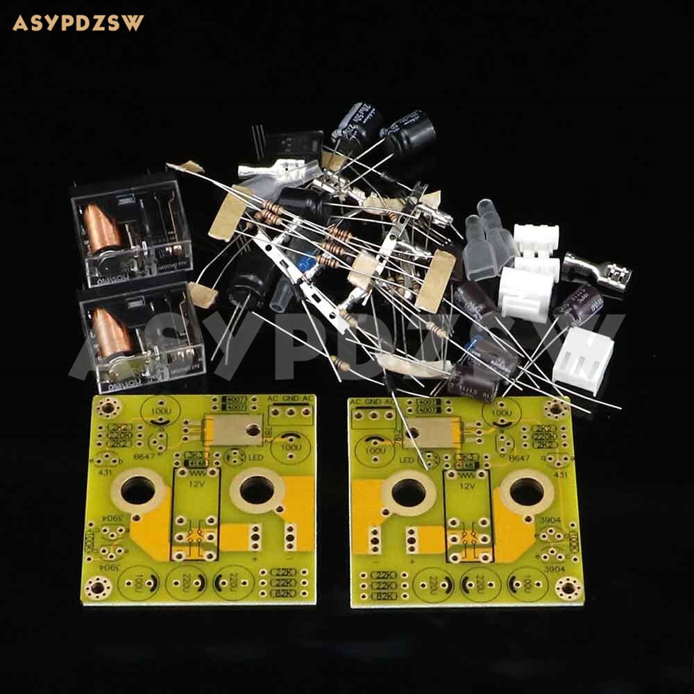 2 Channel Class A power amplifier speaker protection DIY Kit Support BTL amplifier