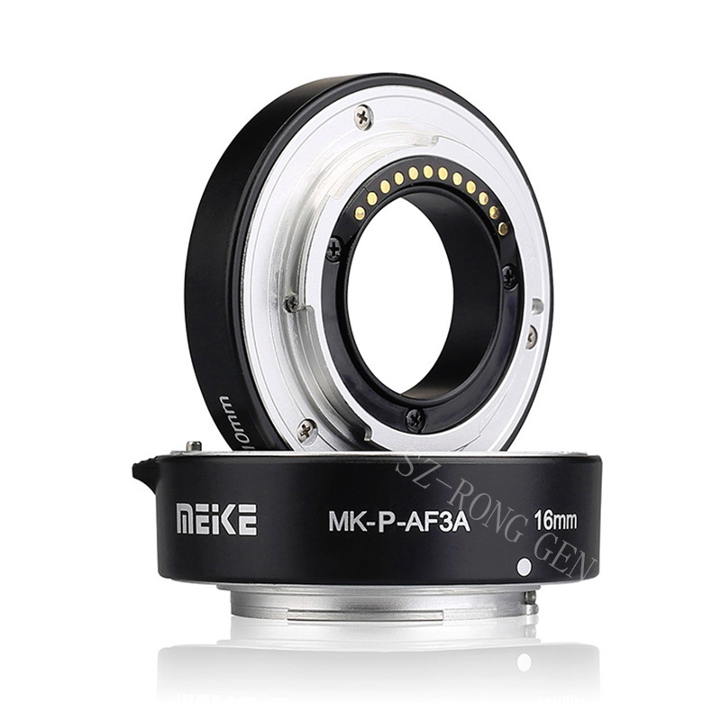 Meike MK-P-AF3A Macro Auto Focus Extension tube Ring AF for Panasonic Olympus mirrorless cameras