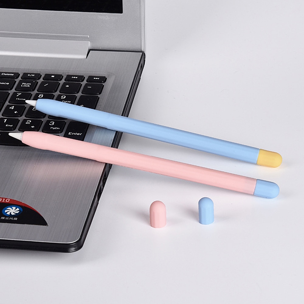 Anti Lost Case do Apple Pencil 1/2 Case miękkiego silikonu do tabletu iPad Touch Pen Stylus pokrowiec ochronny silikonowy ołówek