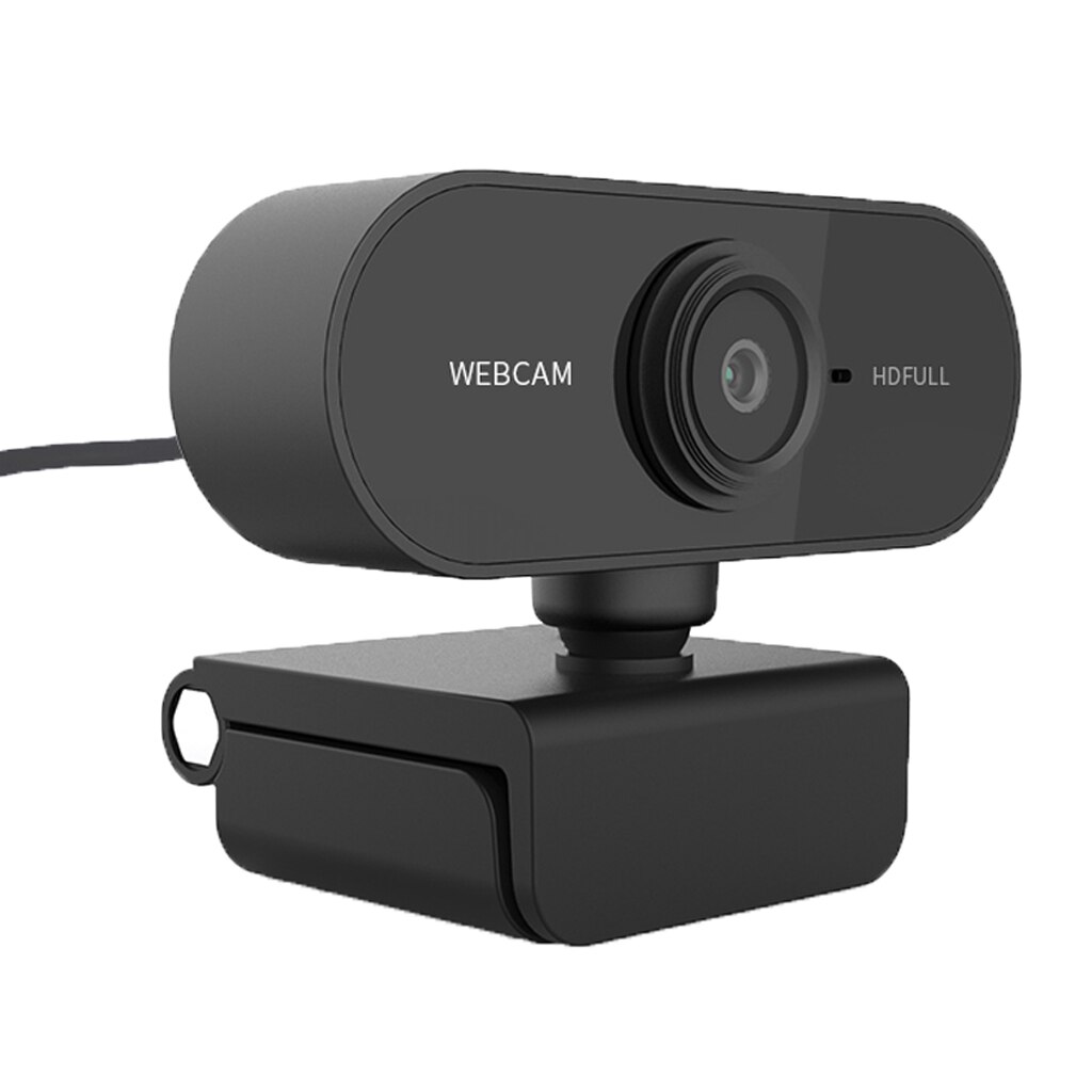 Hd 1080P Smart Webcam Met Microfoon Draaibare Mini Computer Web Camera Voor Video Live-uitzending Conferentie Werk Leren
