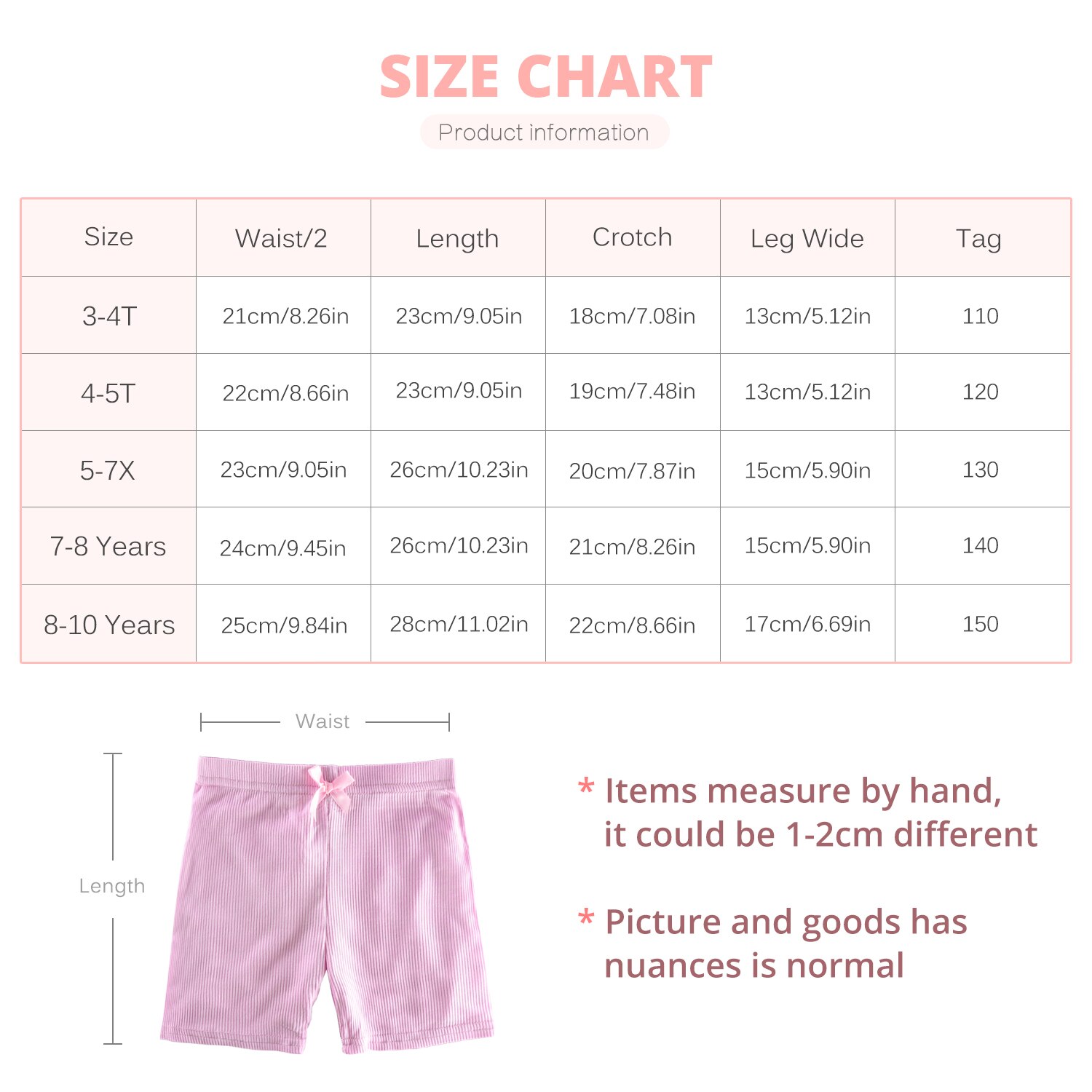Cotton Girls Safety Pants Children Girls Short Pants hildren Summer Cute Shorts Underpants For 3-10 Years Old Kids Clothing