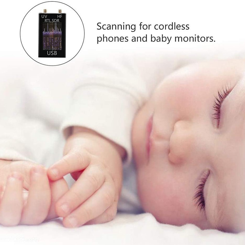 Ham Radio Receiver 100KHz-1.7GHz Full Band UV HF RTL-SDR USB Tuner Receiver USB Dongle with RTL2832U R820T2 Ham Radio RTL SDR