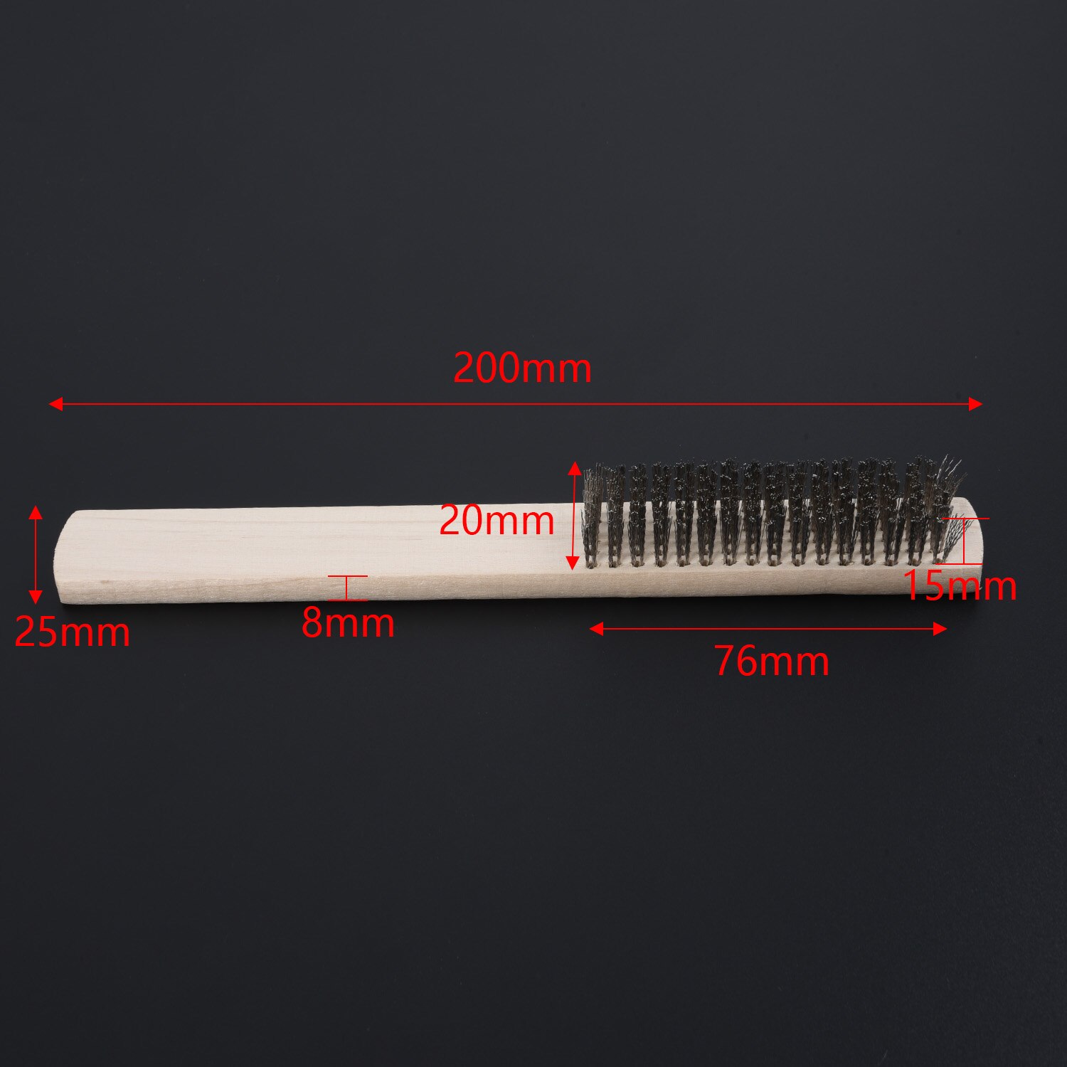 Draad Draad Borstel Hout Scratch Voor Metalen Reiniging Remover Rvs Borstel Duurzaam
