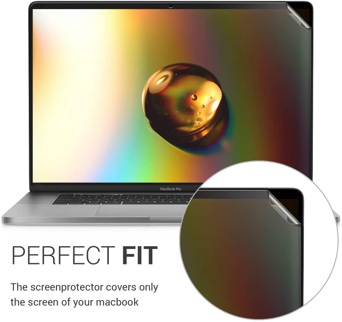 Screen Protective Guard Cover Film for Apple Macbook Pro 16 Inch A2141 Transparent Anti-glare Laptop Screen Protector