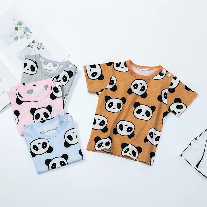 Baby T-shirt cotton short-sleeved summer female baby half-sleeved cotton shirt short-sleeved bottoming shirt summer T-shirt