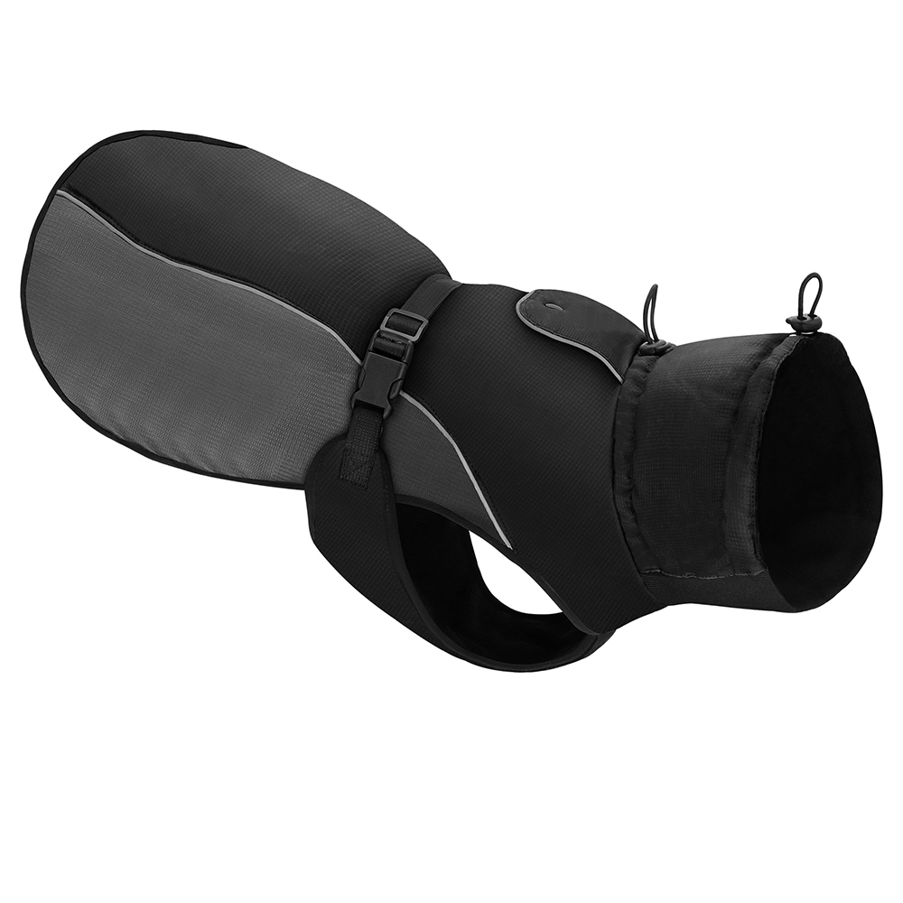 Waterdichte hondenwinterjas Reflecterend Winddicht Grote hondenkleding Zachte hondenjas Jassen Verstelbaar voor middelgrote honden Pitbull: XXXL / Black