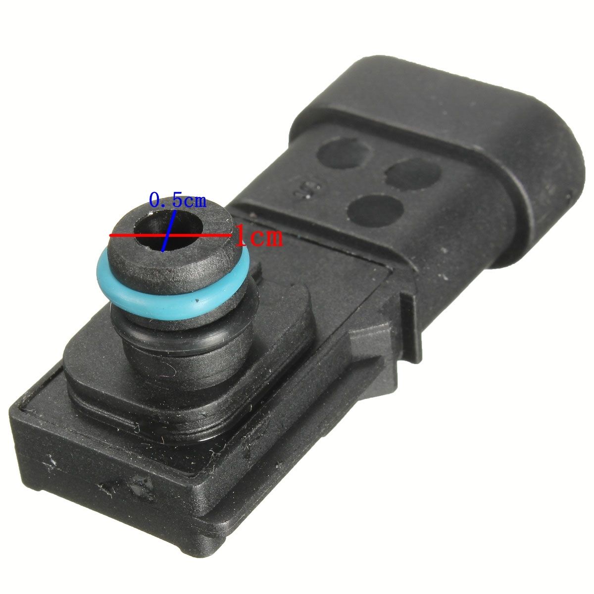 Vehemo Map Sensor-Manifold Air Pressure Boost Sensor Pressure Manifold Manifold Map Sensor for Fuel Sensors