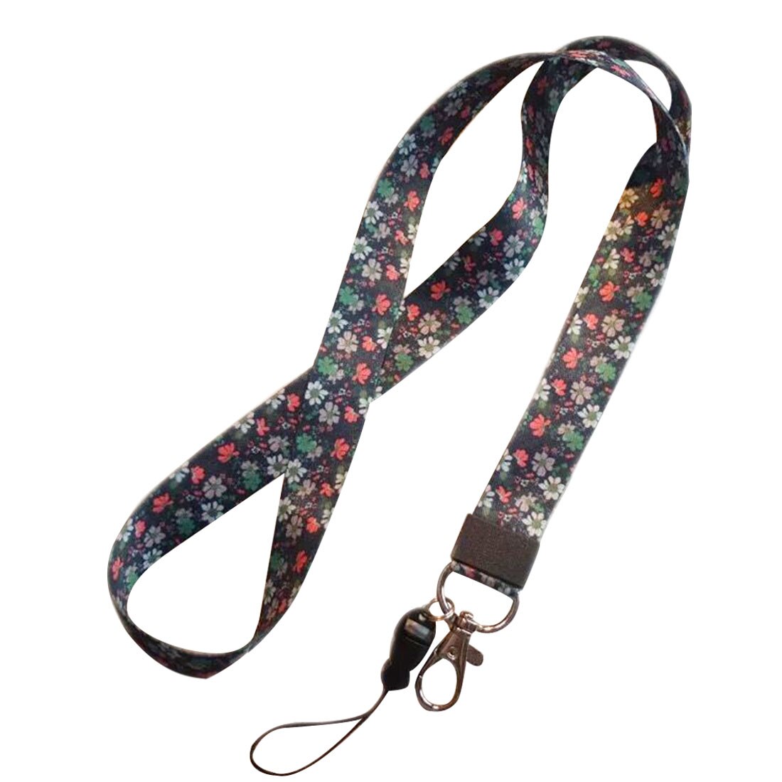 USB Badge Holder DIY Hang Rope Lariat Lanyard Flower Lanyard Neck Strap for keys ID Card Mobile Phone Straps for Huawei