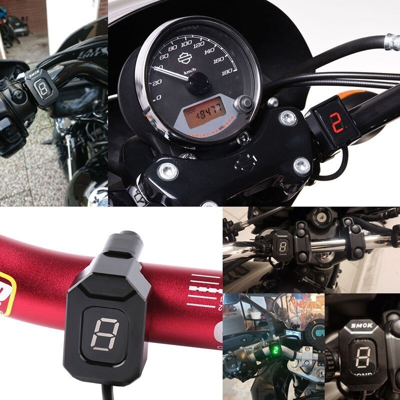 NS Modify Motorcycle Speed Gear Display Indicator Holder Bracket Gear Indicator Aluminum Alloy Holder For Honda Yamaha Kawasaki