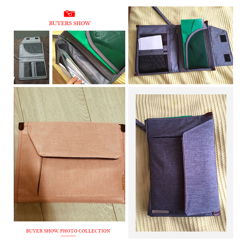 Vandtæt mænds forretningskontor taske kvinders dokumenttaske bærbar oxford notebook taske pas dæk tilbehør forsyninger