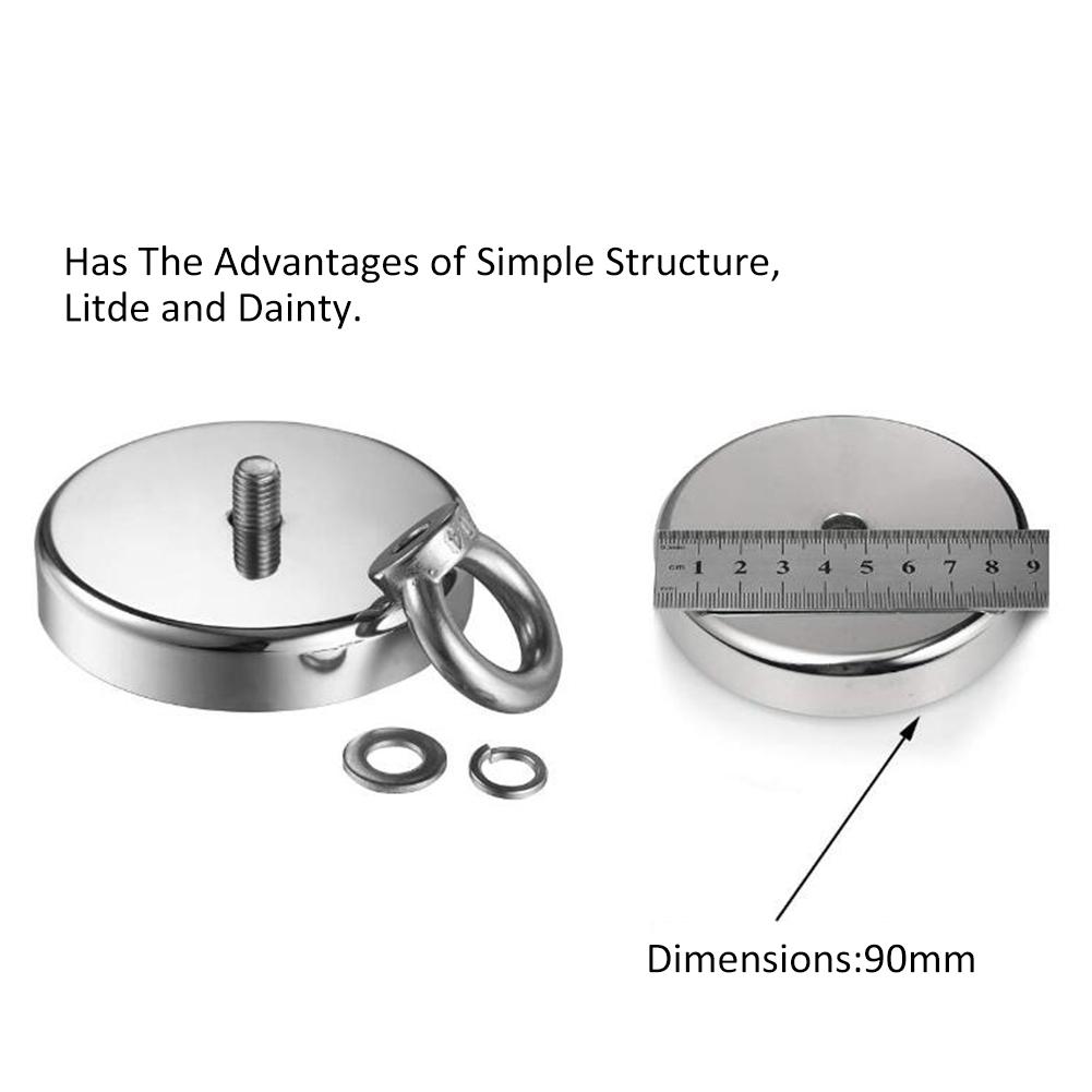 Sterke Krachtige Neodymium Magneet Haak Magneet Ring Magnetische Ring Sterke Magnetische Ring Haak Super Krachtige Sterke Magneten