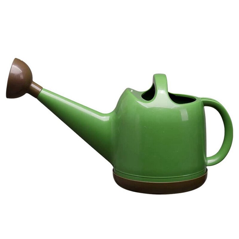 Réservoir d&#39;arrosage de plantes 1 Gallon, avec arroseur amovible, en plastique, pour l&#39;intérieur et l&#39;extérieur, avec longue buse: kaki foncé