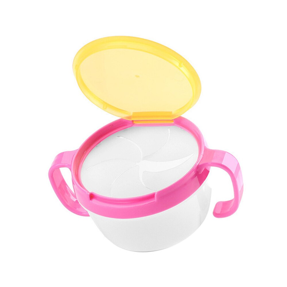 Double Handle Toddler Plastic Snack Container, Snack Cup, Spill Proof Cookie Container, Storage Box, Snacks # 20: Green