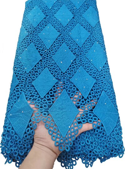 Latest Guipure Lace Cord Lace Embroidery French African Cord Lace Fabric Nigerian Lace Fabric Wedding YTB82
