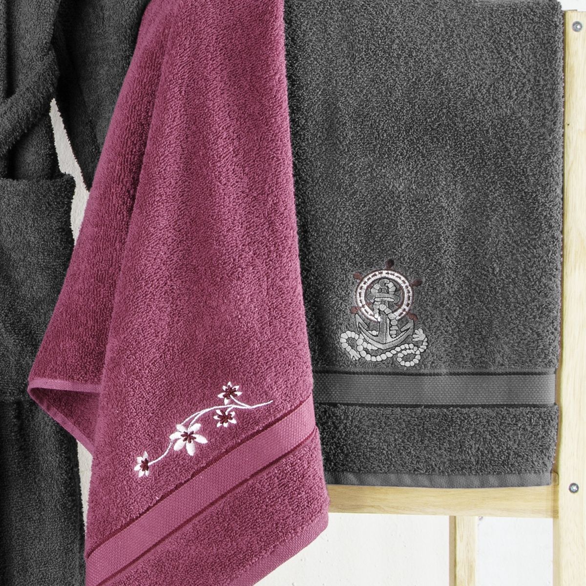 Premium 100% cotton Turkish Luxury Super Soft bathrobes and towel adult bathrobes women's bathrobes man bathrobes