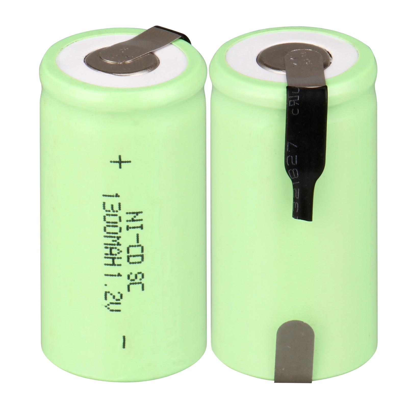 2 ~ 16PCS sub c sc oplaadbare batterij nicd 1.2 v batterij 1300mAh ni cd oplaadbare batterijen 1.2 v groen