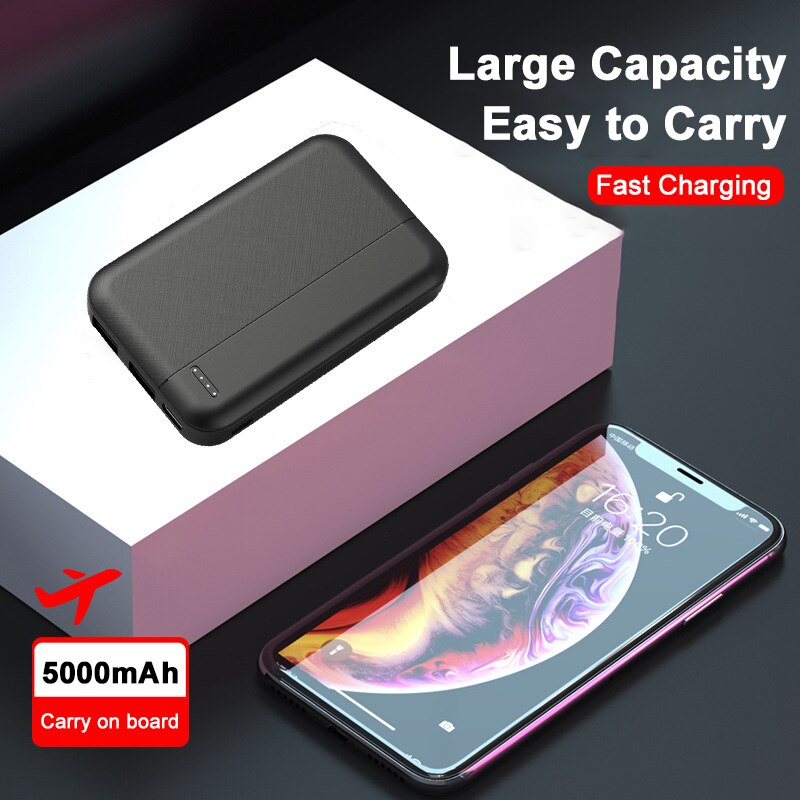 CASEIER 10000mAh Mini batterie externe pour chauffer les vêtements ceinture gants écharpe Speical externe chargeur de batterie portable pour réchauffer l'utérus