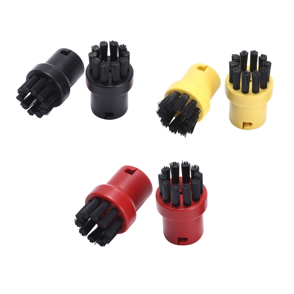 4 stuks ronde borstels stoomreinigers voor kärcher stoomreinigers  sc1 sc2 sc3 sc4 sc5 sc7 reserveonderdelen