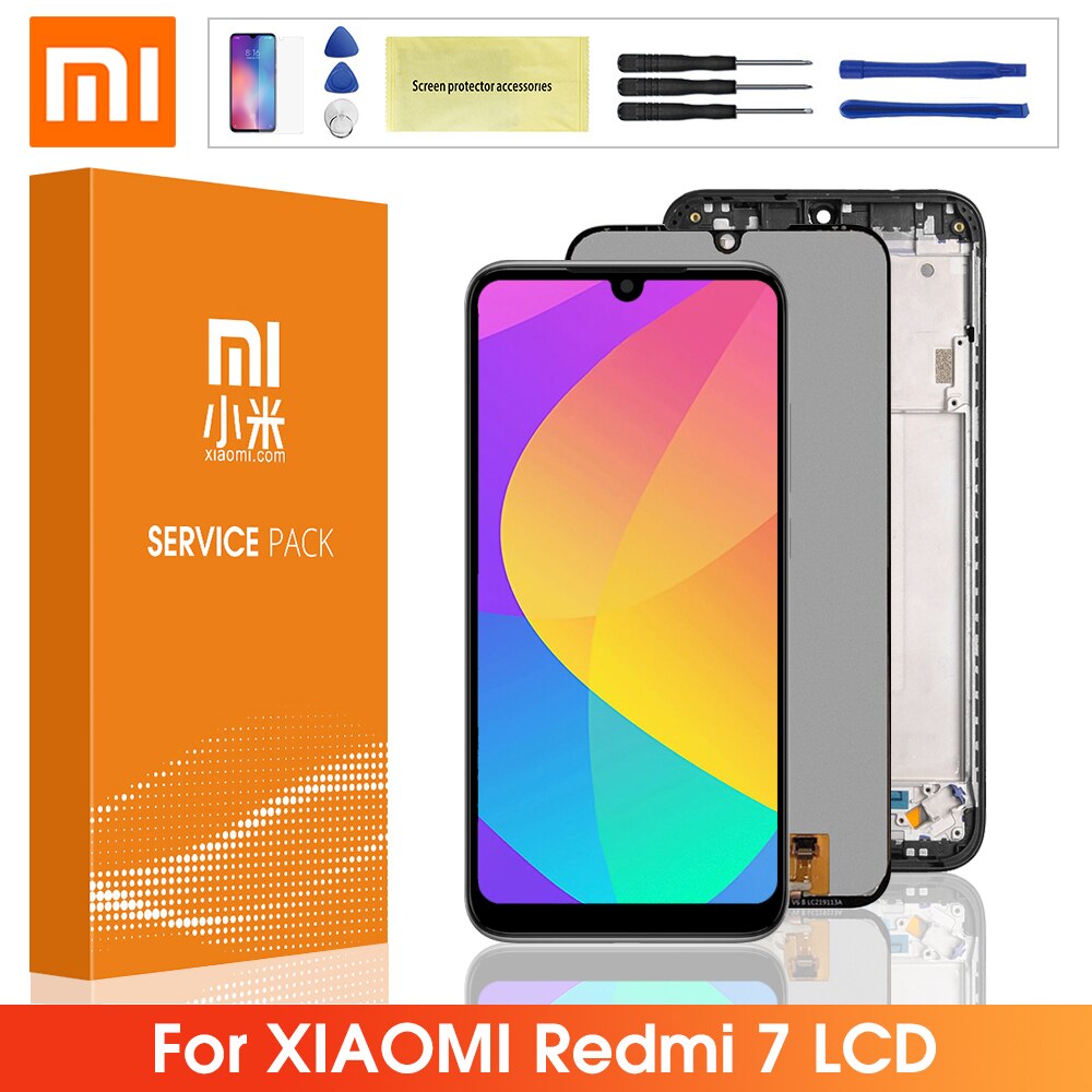 Display originale per Xiaomi Redmi 7 Display LCD Touch Screen Digitizer Assembly per Display Lcd Redmi7 spedizione gratuita