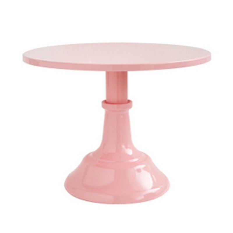 Round Pedestal Dessert Table High Tray Cake Stand Holder Cupcake Display: PK