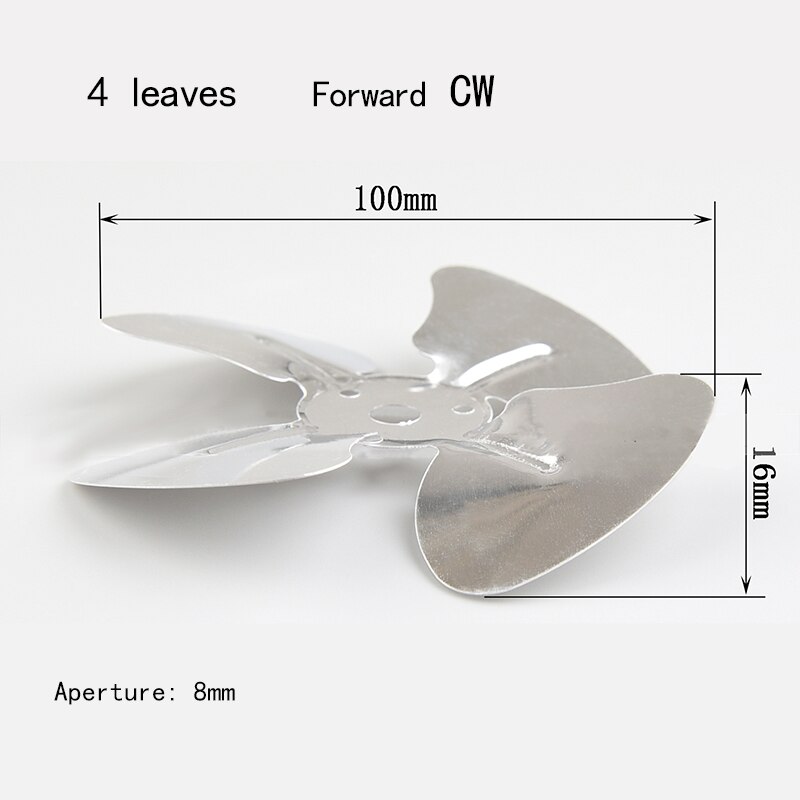 140 mm 150 mm 170 mm 200 mm 230 mm 250mm aluminiumslegering motor blæserblade blæser skovlblade til ovn pillefyr blæser