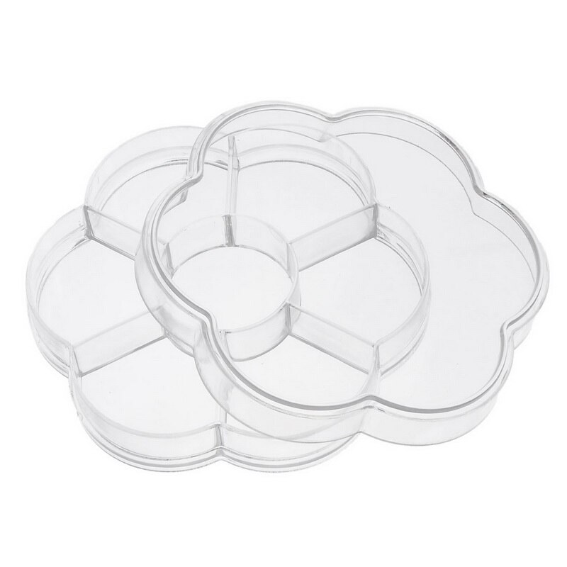 Plastic Rectangular Transparent Bead Box Bead Roller For Jewelry Making Perfect Polymer Clay Beads Rectangle Transparent: 10.5cm x9.5cm x2cm