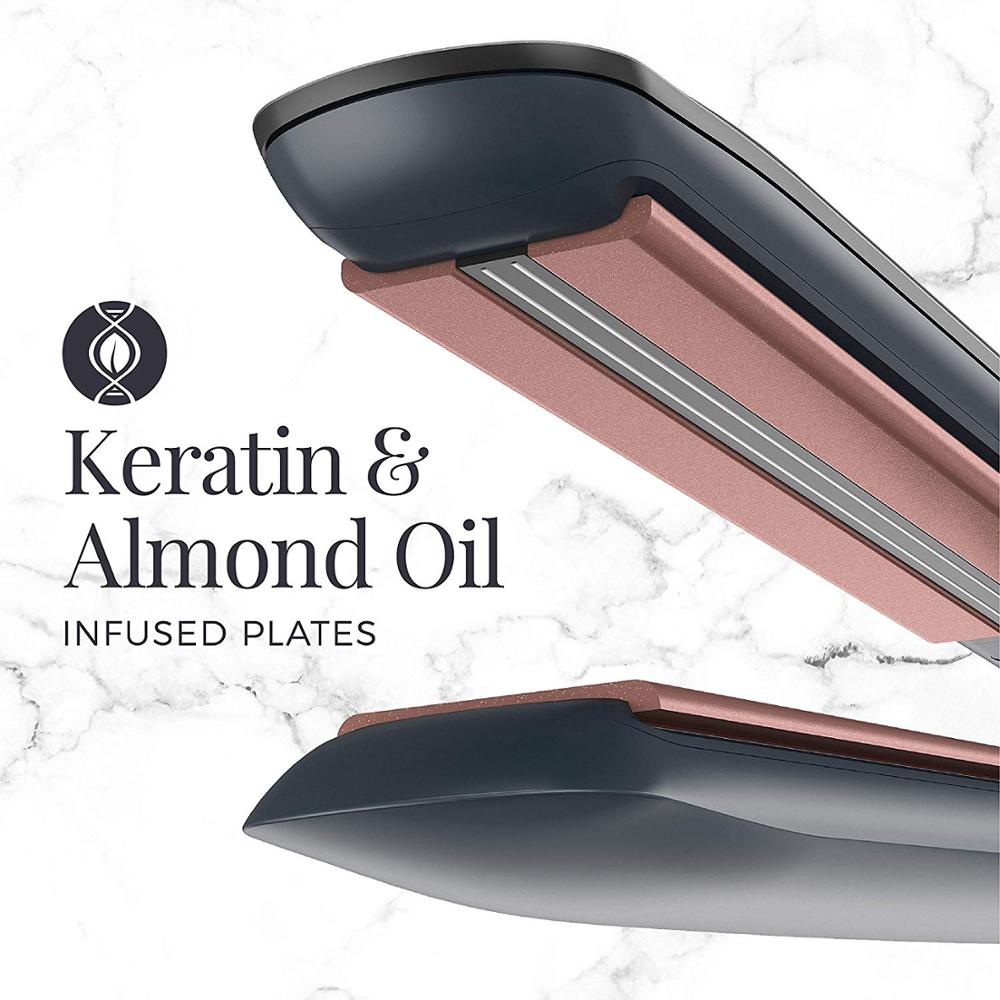 S8590 Keratin Therapy Ion Hair Straightener Flat Iron Hair Straightening Styling Tools Ceramic Hair Crimper Styler