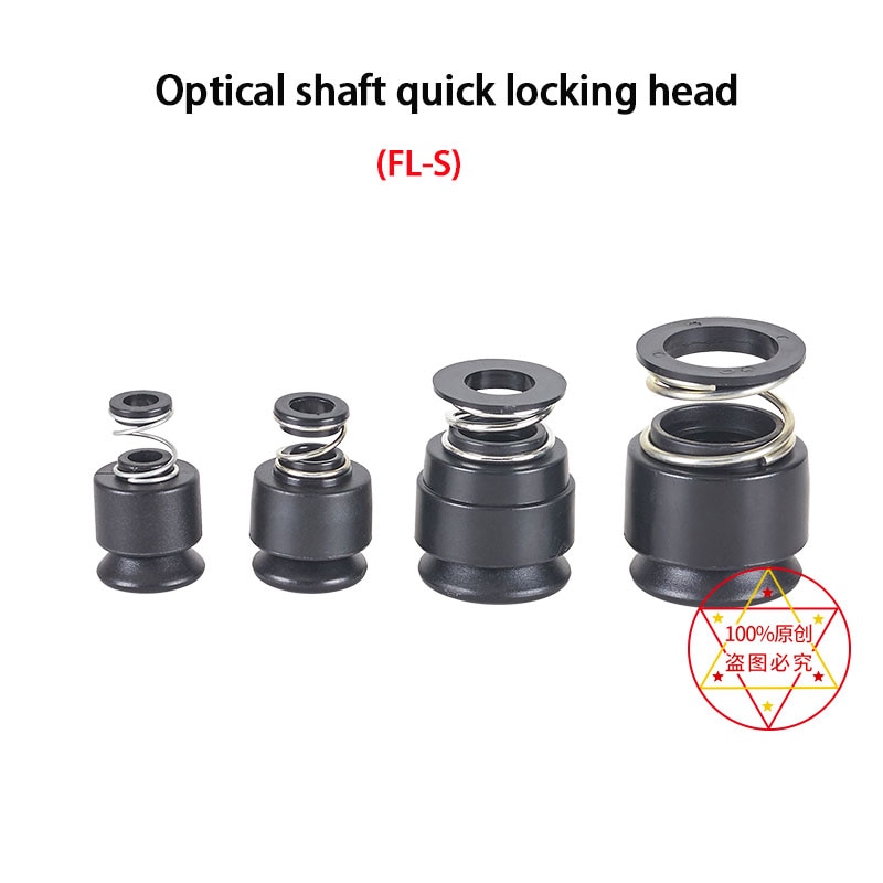 Arbre optique tête de verrouillage rapide fil et câble payer cadre accessoires de machine à prendre